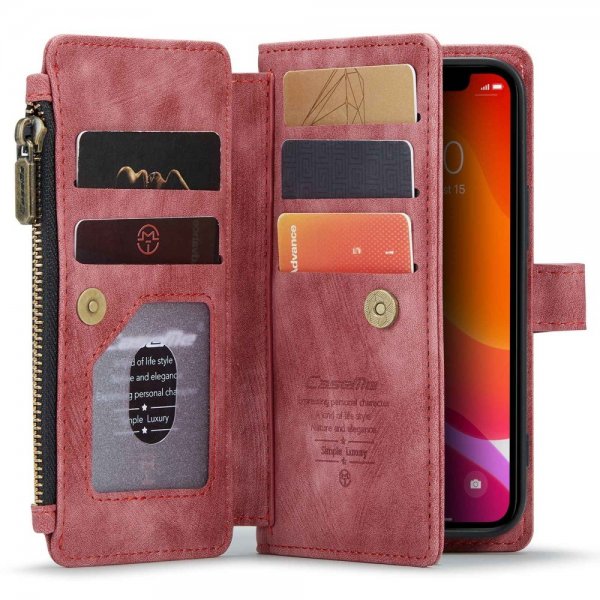 CaseMe iPhone 12 Mini Etui C30 Series Rød