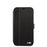 BMW iPhone 12 Mini Etui Dynamic Carbon Svart