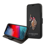 U.S. Polo iPhone 12 Mini Etui Embroidery Svart