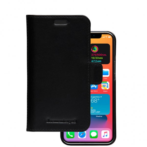 dbramante1928 iPhone 12 Mini Etui Lynge Löstagbart Deksel Svart
