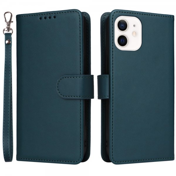 Betopnice iPhone 12 Mini Etui Avtagbart Deksel 005 Blå