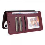 Betopnice iPhone 12 Mini Etui Avtagbart Deksel 005 Rød