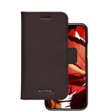 dbramante1928 iPhone 12 Mini Etui New York Löstagbart Deksel Dark Chocolate