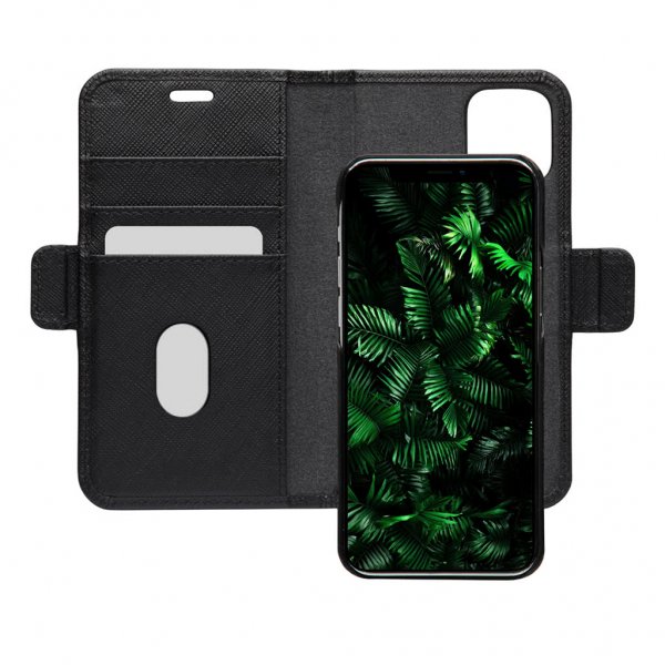 dbramante1928 iPhone 12 Mini Etui New York Löstagbart Deksel Night Black