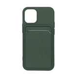 iPhone 12 Mini Deksel Kortholder Grønn