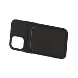 iPhone 12 Mini Deksel Kortholder Svart