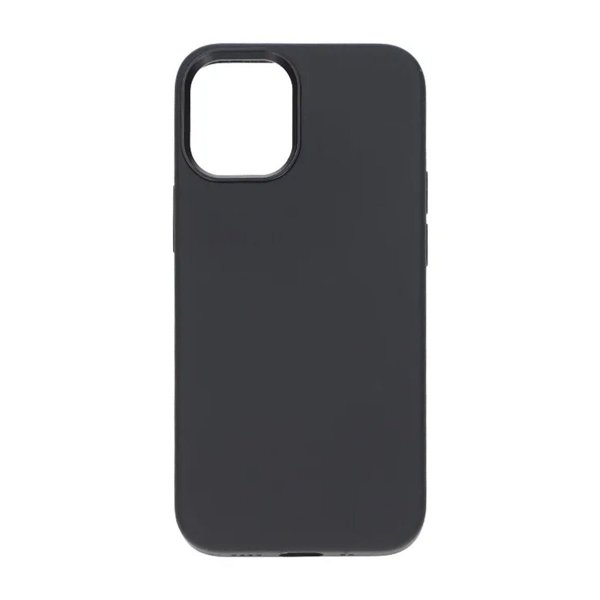 Rvelon iPhone 12 Mini Deksel Silikon Svart