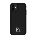 Rvelon iPhone 12 Mini Etui Detachable Wallet Case Svart