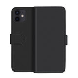 Rvelon iPhone 12 Mini Etui Detachable Wallet Case Svart