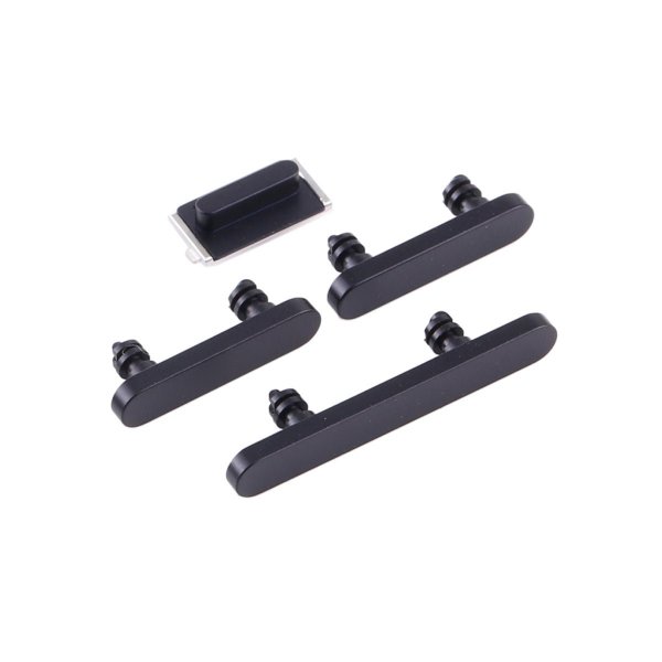 iPhone 12 Mini Sideknapper - Svart