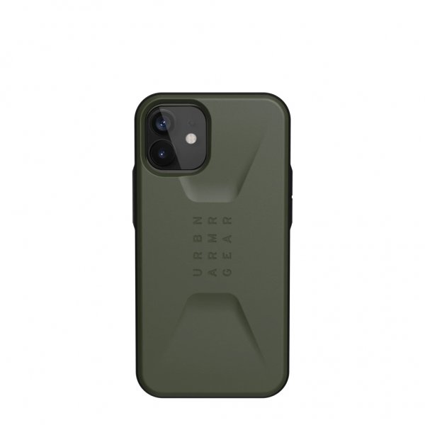Urban Armor Gear (UAG) iPhone 12 Mini Deksel Civilian Olive