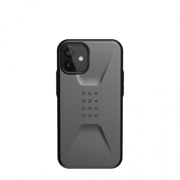 Urban Armor Gear (UAG) iPhone 12 Mini Deksel Civilian Sølv
