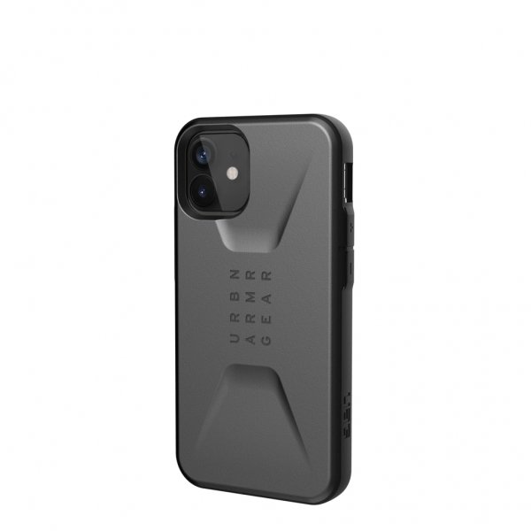 Urban Armor Gear (UAG) iPhone 12 Mini Deksel Civilian Sølv