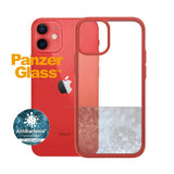 PanzerGlass iPhone 12 Mini Deksel ClearCase Color Mandarin Red