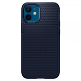 Spigen iPhone 12 Mini Deksel Liquid Air Navy Blue