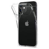 Spigen iPhone 12 Mini Deksel Liquid Crystal Crystal Clear