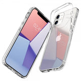 Spigen iPhone 12 Mini Deksel Liquid Crystal Crystal Clear