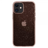 Spigen iPhone 12 Mini Deksel Liquid Crystal Glitter Rose Quartz