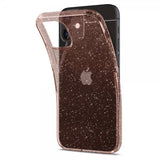 Spigen iPhone 12 Mini Deksel Liquid Crystal Glitter Rose Quartz