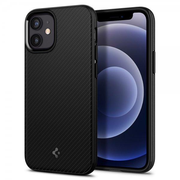 Spigen iPhone 12 Mini Deksel Mag Armor Matte Black