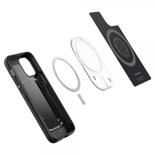 Spigen iPhone 12 Mini Deksel Mag Armor Matte Black