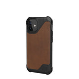 Urban Armor Gear (UAG) iPhone 12 Mini Deksel Metropolis LT Leather Brun