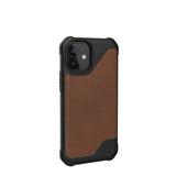 Urban Armor Gear (UAG) iPhone 12 Mini Deksel Metropolis LT Leather Brun