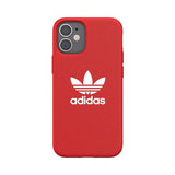 Adidas iPhone 12 Mini Deksel Moulded Case Canvas Scarlet