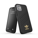 Adidas iPhone 12 Mini Deksel Moulded Case PU Premium Svart