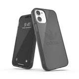 Adidas iPhone 12 Mini Deksel Protective Clear Case Svart
