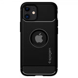 Spigen iPhone 12 Mini Deksel Rugged Armor Matte Black