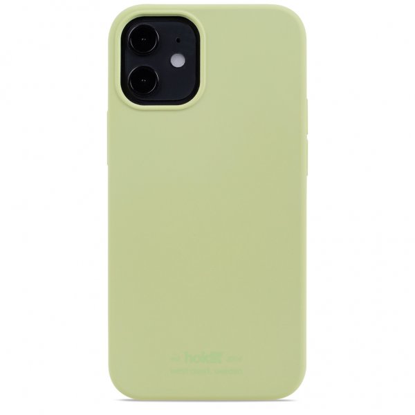 holdit iPhone 12 Mini Deksel Silikon Kiwi