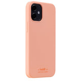 holdit iPhone 12 Mini Deksel Silikon Pink Peach