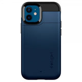 Spigen iPhone 12 Mini Deksel Slim Armor CS Navy Blue