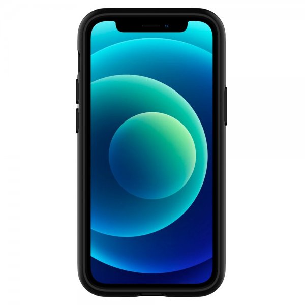 Spigen iPhone 12 Mini Deksel Slim Armor CS Navy Blue