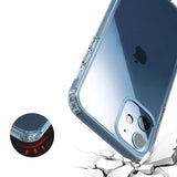 Rvelon iPhone 12 Mini Deksel Støtsikker Transparent