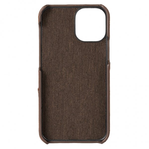 Krusell iPhone 12 Mini Deksel Sunne CardCover Vintage Cognac