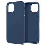 Spigen iPhone 12 Mini Deksel Thin Fit Deep Blue