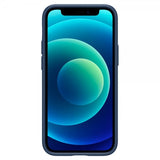 Spigen iPhone 12 Mini Deksel Thin Fit Deep Blue