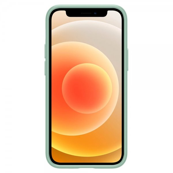 Spigen iPhone 12 Mini Deksel Thin Fit Apple Mint
