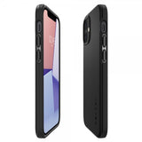 Spigen iPhone 12 Mini Deksel Thin Fit Svart
