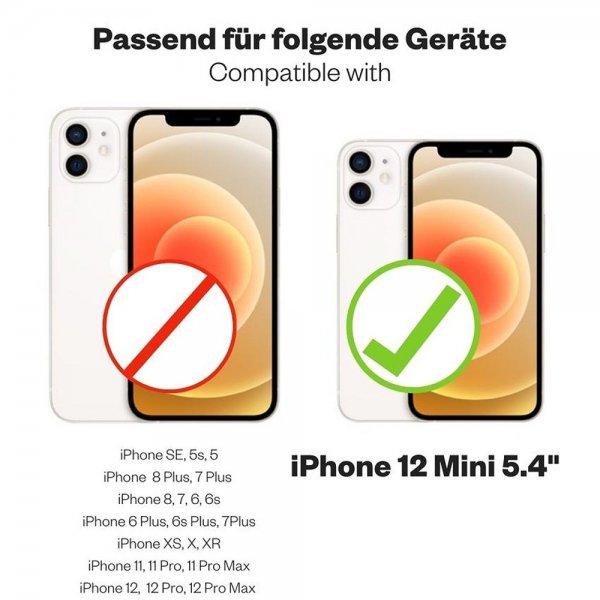 Kavaj iPhone 12 Mini Deksel Tokyo Brun