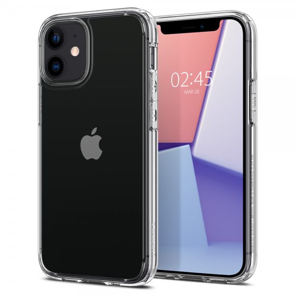Spigen iPhone 12 Mini Deksel Ultra Hybrid Crystal Clear