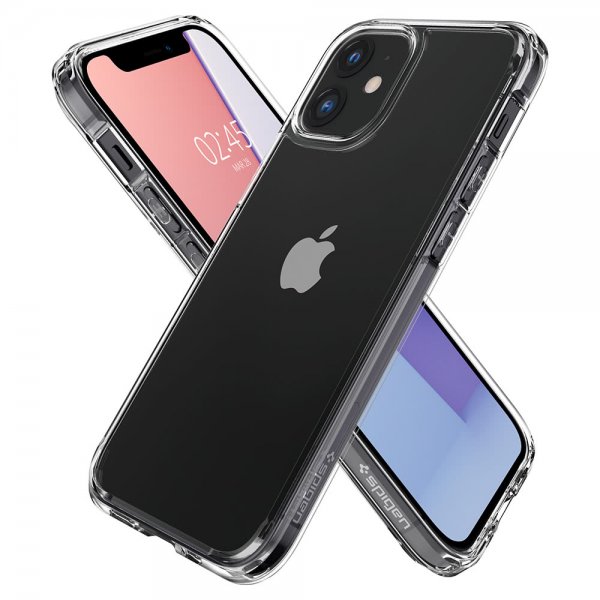 Spigen iPhone 12 Mini Deksel Ultra Hybrid Crystal Clear