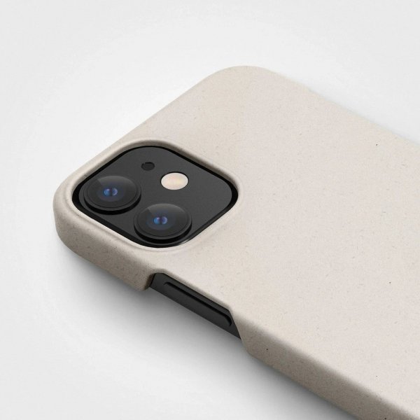 agood company iPhone 12 Mini Deksel Plantebasert Vanilla White