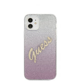 Guess iPhone 12 Mini Deksel Vintage Gradient Rosa