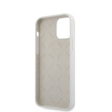 Guess iPhone 12 Mini Deksel Vintage Silicone Cream