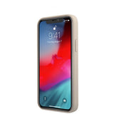 Guess iPhone 12 Mini Deksel Vintage Silicone Grå