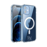 Rvelon iPhone 12 Mini Deksel TPU MagSafe Transparent