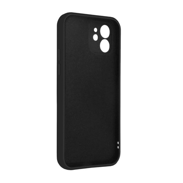 iPhone 12 Deksel Silikon Svart